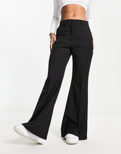 Women's Black Flared Pants