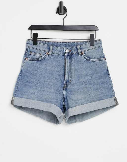 pantaloncini con risvolto