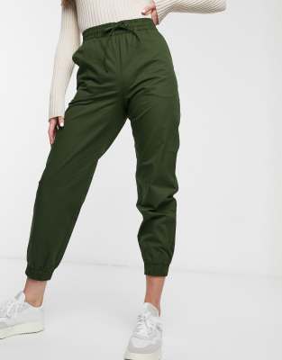 khaki green sweatpants
