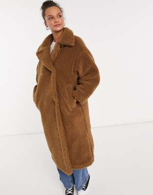 notched longline coat