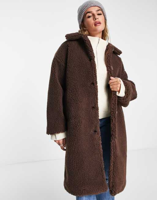 Asos teddy sale coat