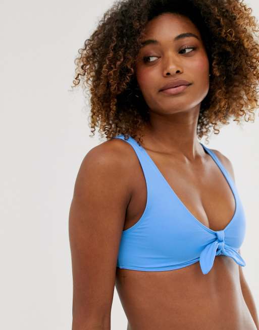 Monki padded bikini store top