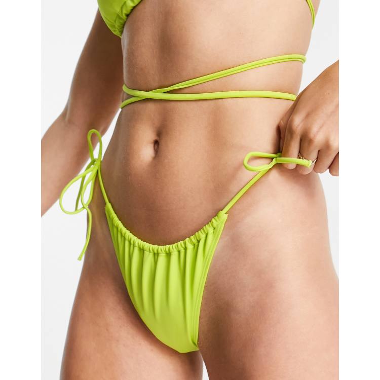 Lime green bathing store suit bottoms