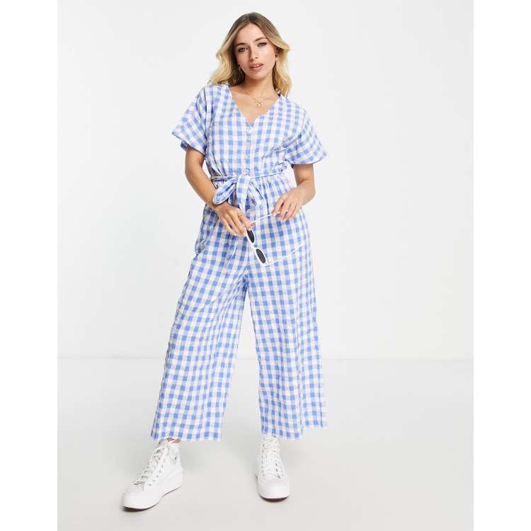 Women's store seersucker jumpsuit