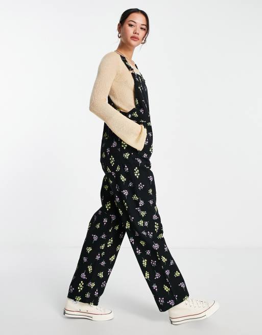 Monki - Tuinbroek met bloemenprint