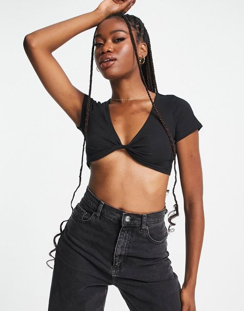 Columbia Training CSC Sculpt cropped tank top in black Exclusive at ASOS