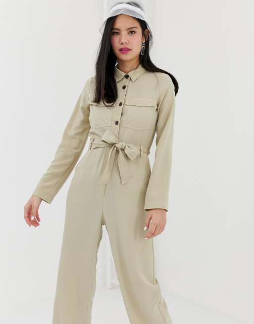 Boiler suit sales beige