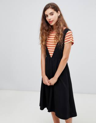 monki pinafore dress
