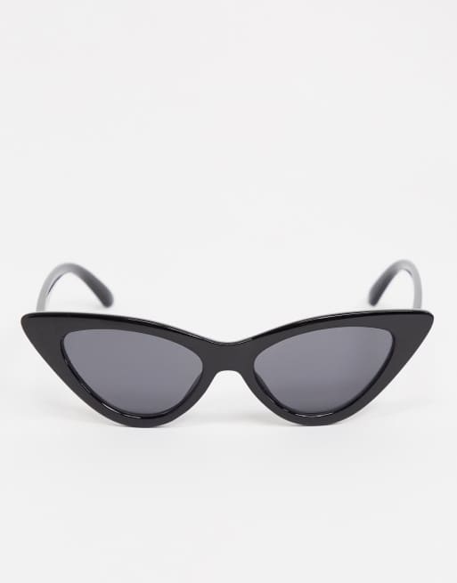 Monki - Valentina - Cat eye-zonnebril in zwart, 4 van 4