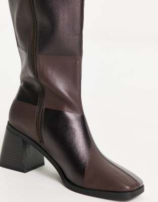 monki checkerboard boots