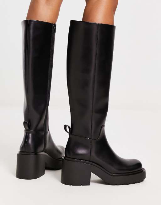 Monki platform outlet boots