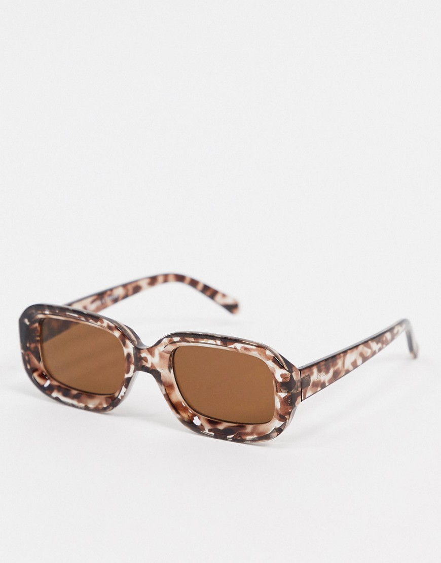 Monki - Vintage runde solbriller-Multifarvet