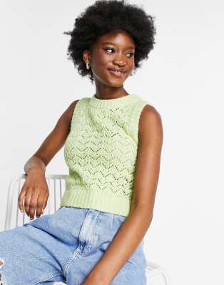 monki green vest