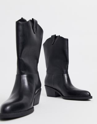 black western style boots