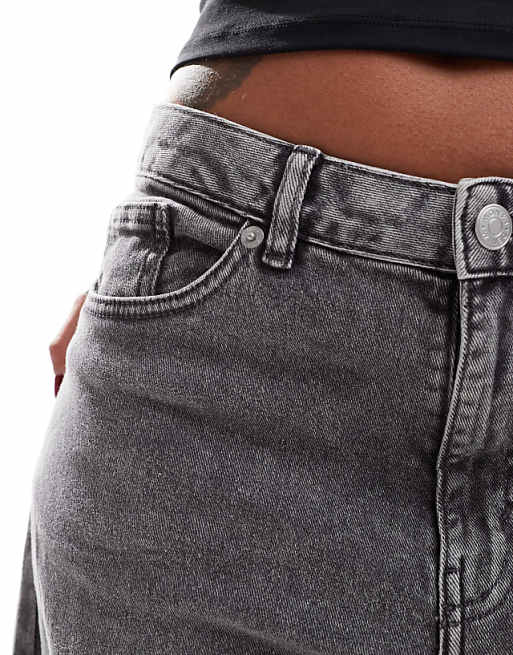 Monki wide baggy denim pants in washed gray | ASOS Monki wide baggy denim pants in washed gray | ASOS