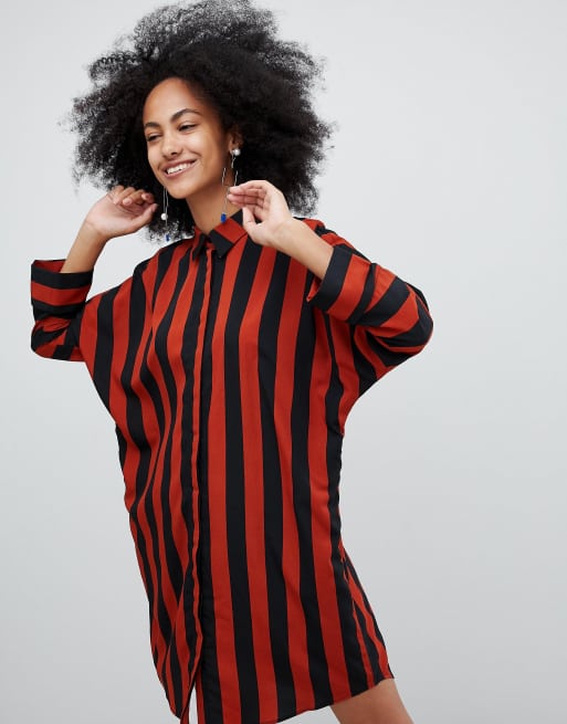 monki long shirt dress