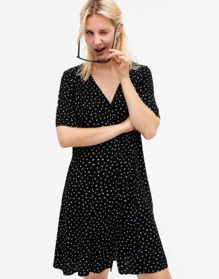 Selected T Shirt With All Over Polka Dot Print, $33, Asos