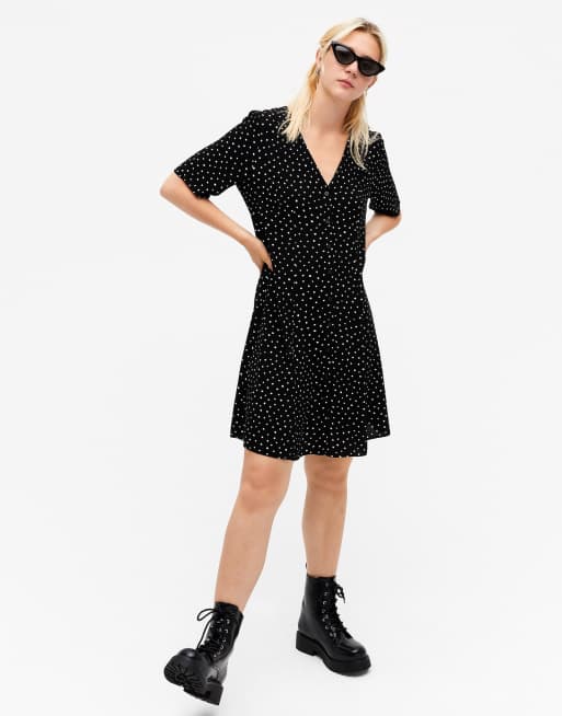 Vestido lunares discount pull and bear