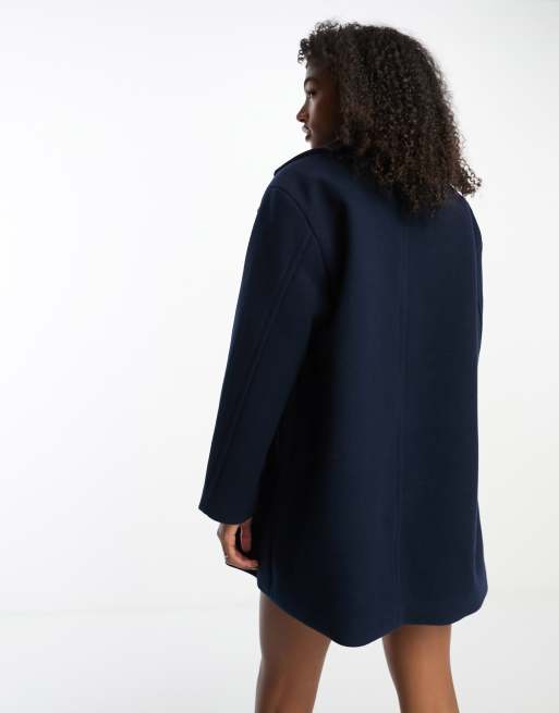 Monki wool hot sale coat