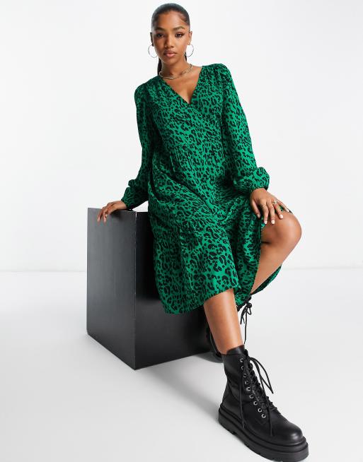 Robe best sale verte leopard