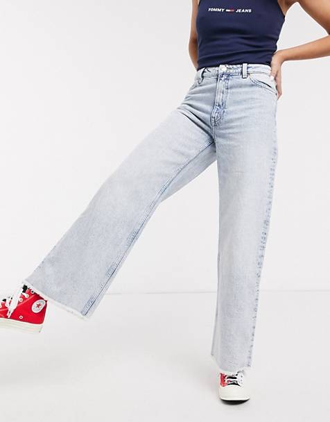 Wonderbaarlijk Jeans met wijde pijpen | Damesjeans | ASOS YA-41