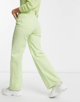 lime green jeans