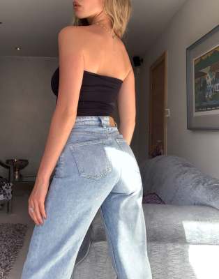 monki yoko light blue jeans