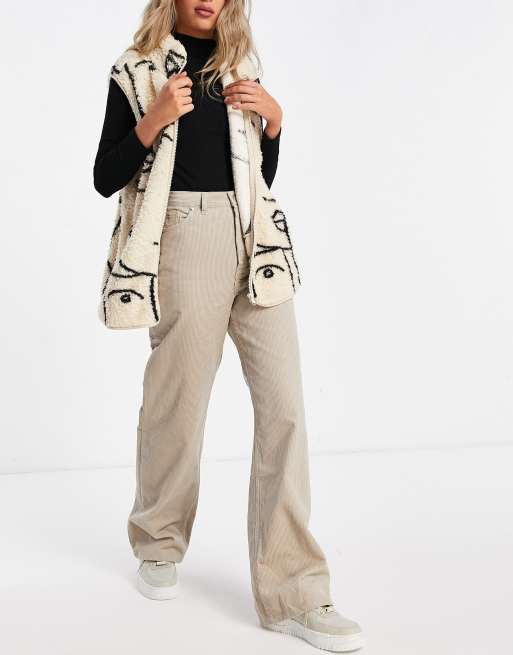 Urban Outfitters, Pants & Jumpsuits, Urban Outfitters Bdg Mom High Rise  Corduroy Pants In Acid