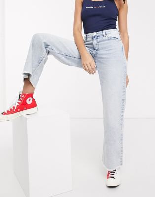 monki yoko light blue jeans