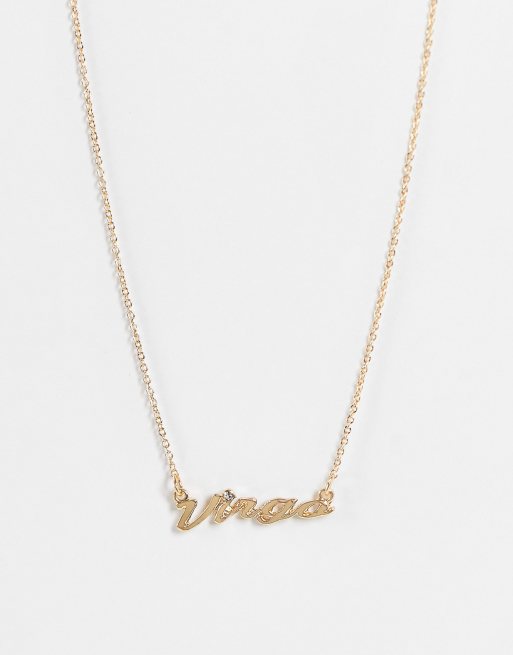 Star sign deals necklace virgo