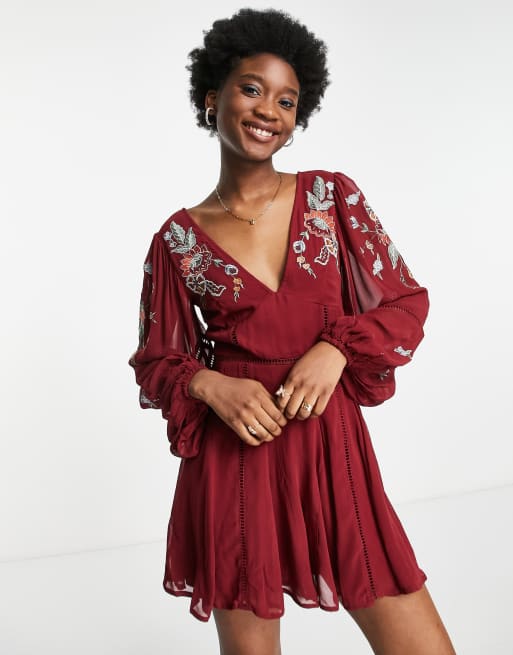 Mono rojo asos outlet