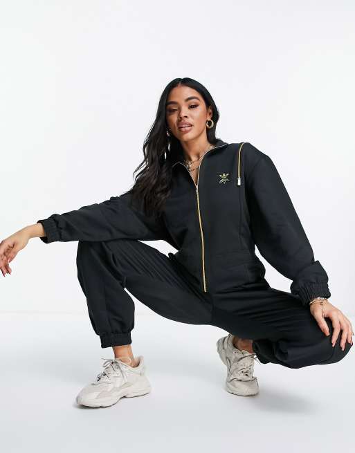 Mono negro estilo worker con detalle de cremallera de adidas Originals