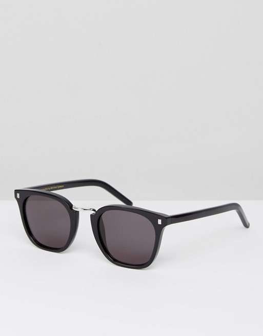 Monokel Eyewear ando square sunglasses in black