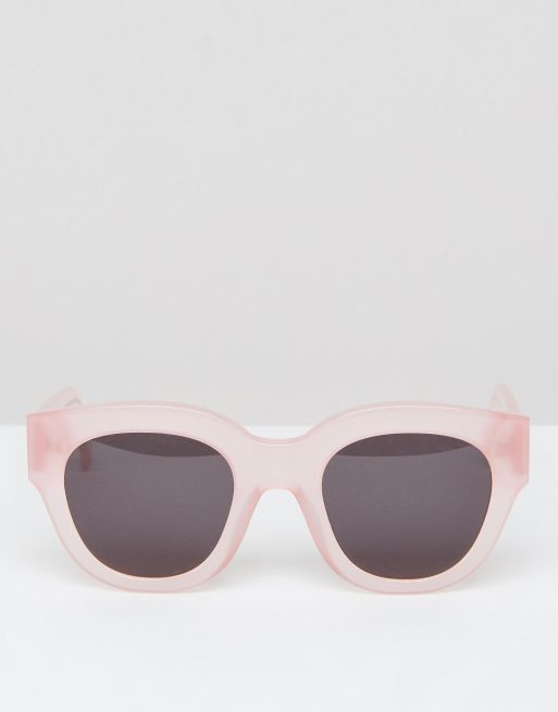 Diff Eyewear Women's Sunglass Pink Cleo Cat-Eye Sunglasses One-Size