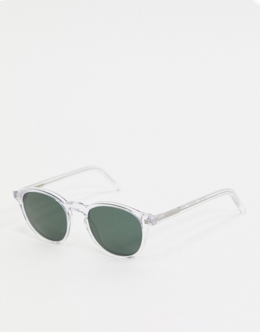 Monokel Nelson round sunglasses in clear