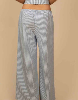 Montce Drawstring Wide-leg Pants In Gray