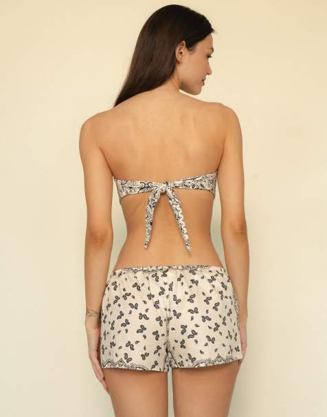 MONTCE Ivy Bandana Tori Ties bandeau bikini top - view 1