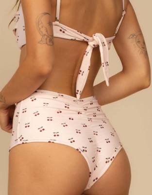 Montce Polly Bikini Bottom In Pink