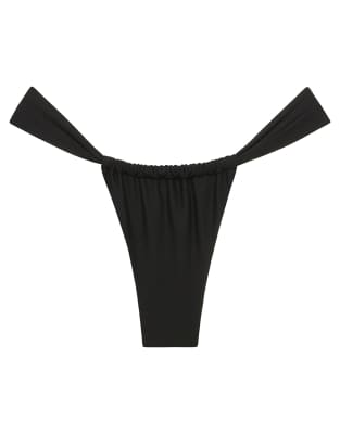 Montce Sable Sandra Bikini Bottoms-black In Black