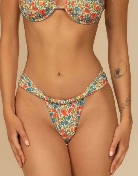 MONTCE sandra bikini bottom in florencia floral - view 1