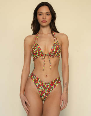 Montce Sienna Floral Lulu Bikini Bottoms-multi