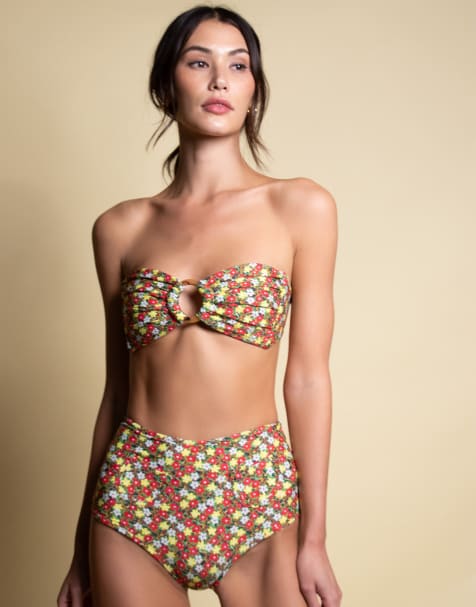 MONTCE Sienna floral polly bikini bottom in sienna floral