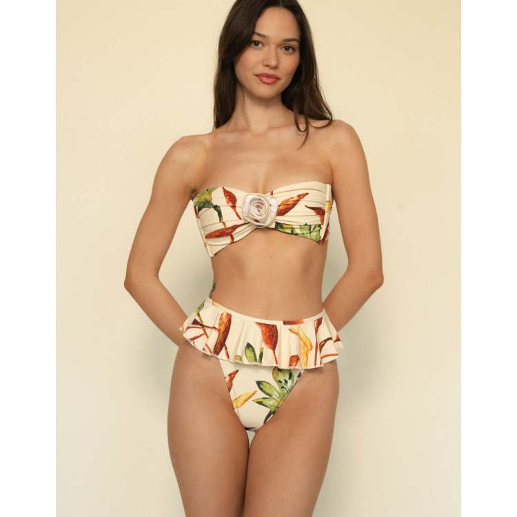 ROLAROLA ■ THREE PIECE RUFFLE BIKINI SET 03-27-