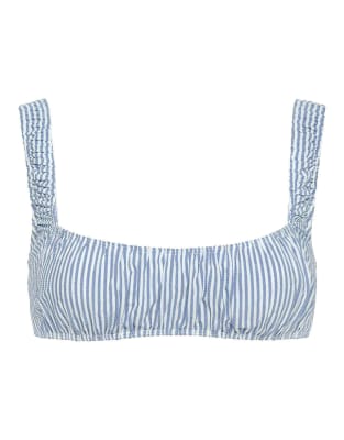 Montce Zoe Bikini Top In Blue