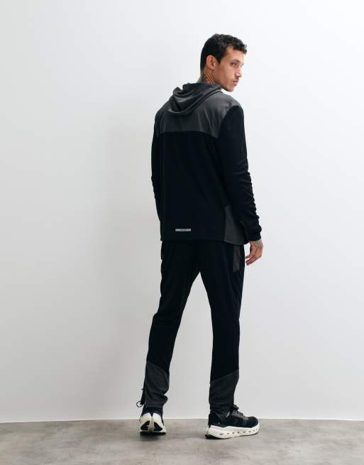 Montirex agility 2.0 tracksuit in black and asphalt, 5 of 5