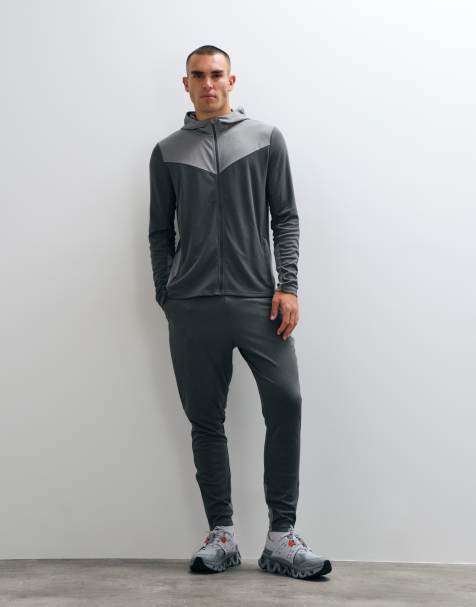 Montirex agility 2.0 tracksuit in cement and platinum grey - view 1