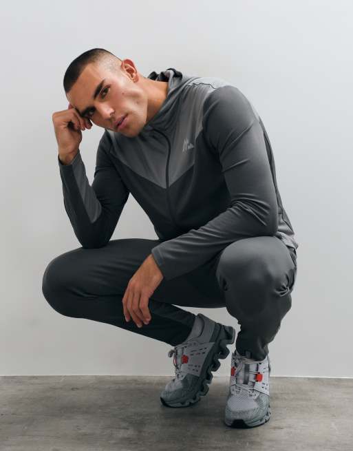 Montirex Agility 2.0 tracksuit in cement and platinum grey, 2 of 5