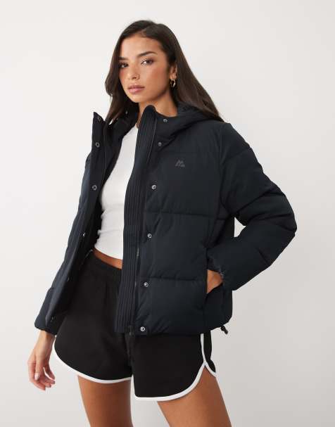 Montirex Alta Via puffer jacket in black - view 1
