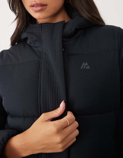 Montirex Alta Via puffer jacket in black, 3 of 4