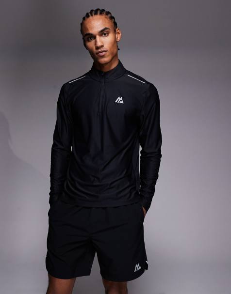 Montirex Charge 2.0 1/2 zip in black - view 1